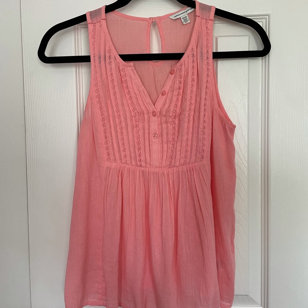 Pink Babydoll Top